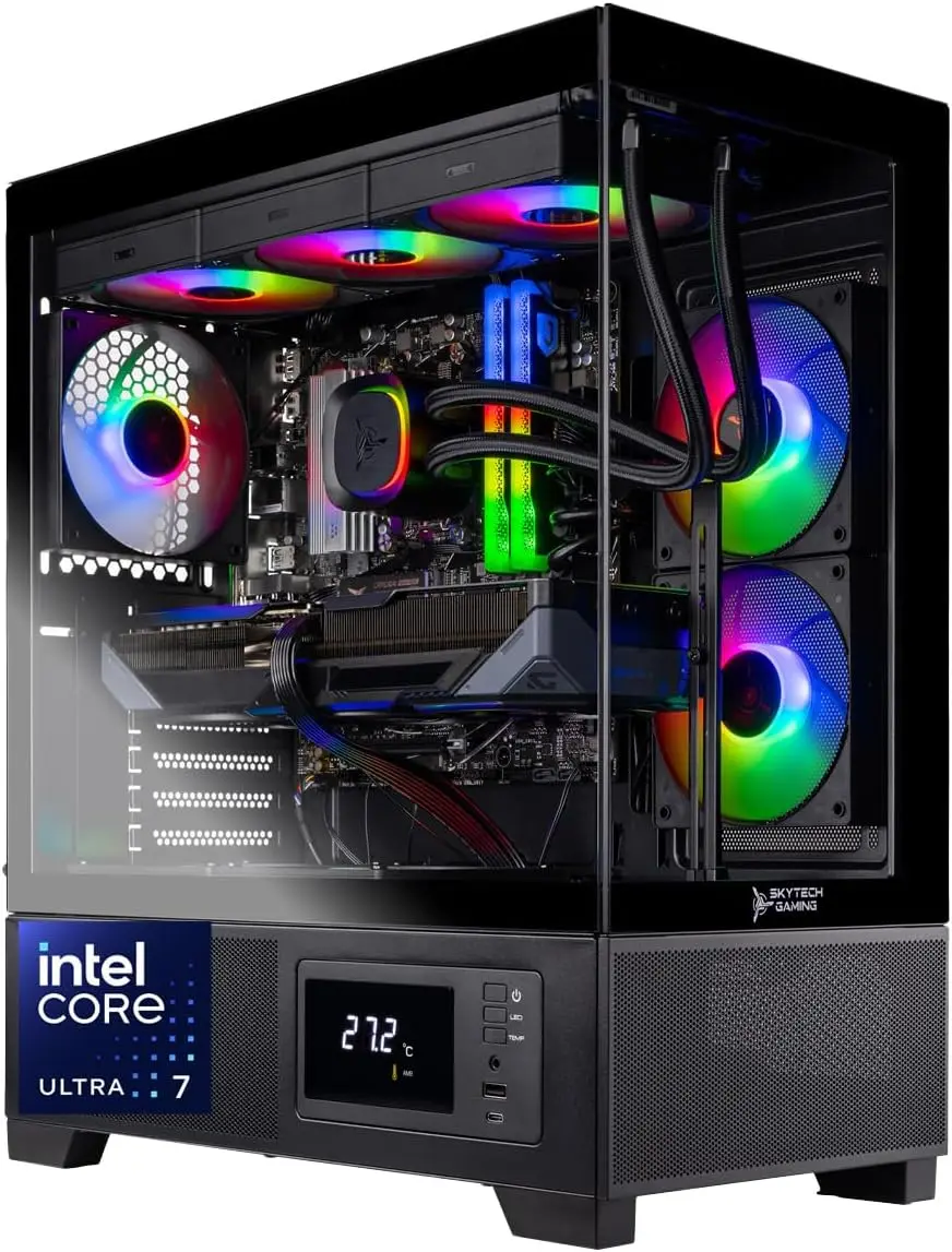Pc Gaming Rtx - Skytech Gaming Azure 3 Plus Desktop