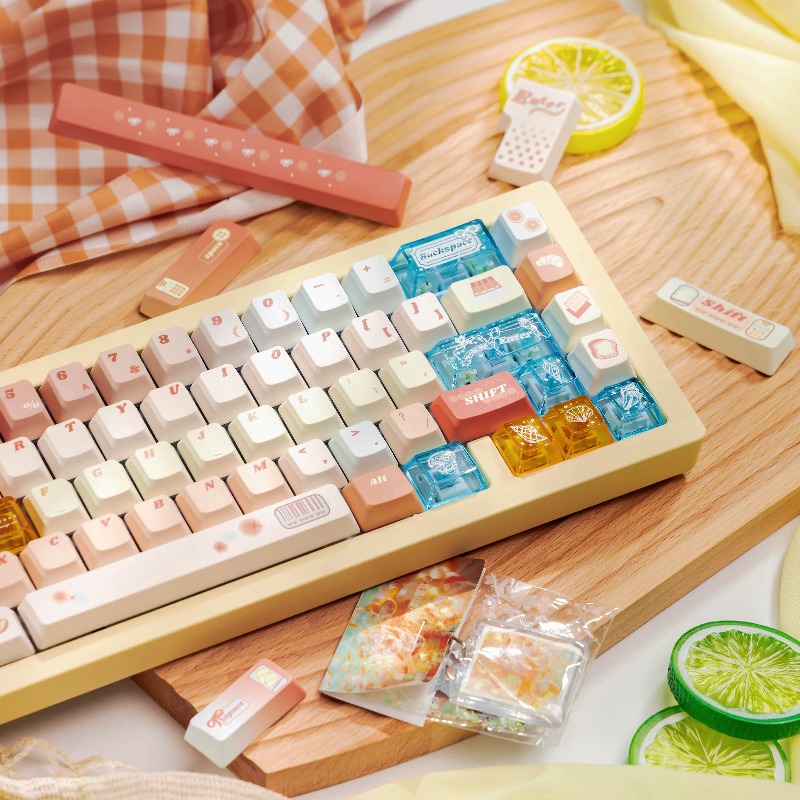 Pc Gaming Orange - Oranje Zee Thema Keycaps Set Aangepaste