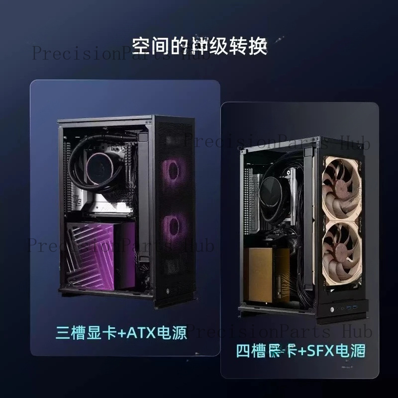 Pc Gaming Water Cooling - High-performance A4 verticale ITX pc-behuizing, geschikt