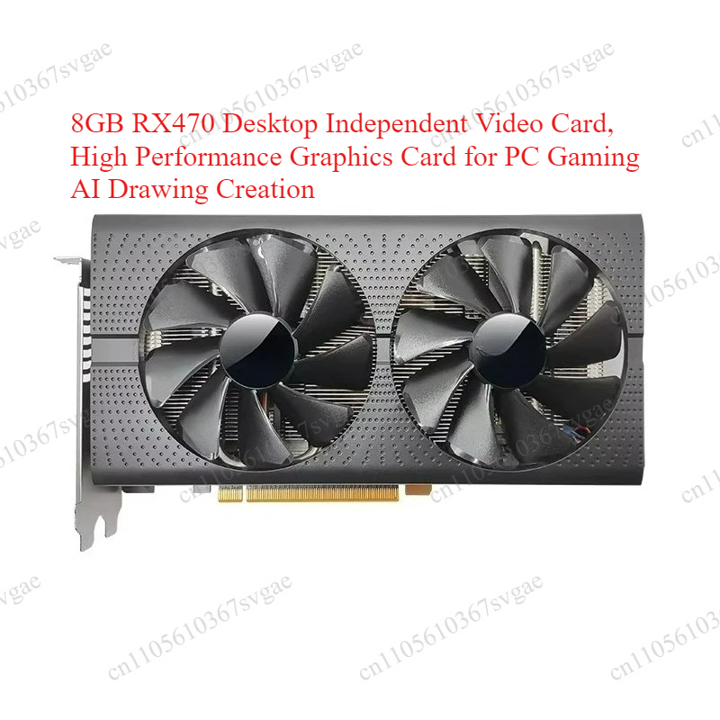 Pc Gaming Drawing - 8GB RX470 Desktop Grafische Kaart, Hoge