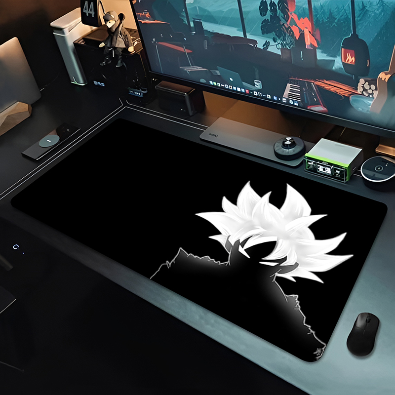 Pc Gaming Used - DBZ Black Anime Muismat Dragon Ball