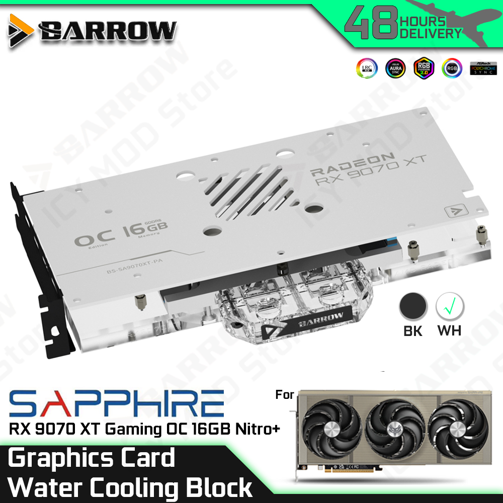 Pc Gaming Water Cooling - Barrow Grafische Kaart Waterkoeling Blok voor