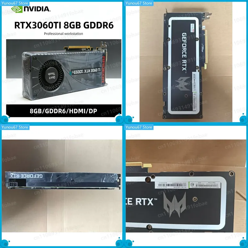 Pc Gaming Rtx - Voor RTX 3060TI 8GB GDDR6 Grafische