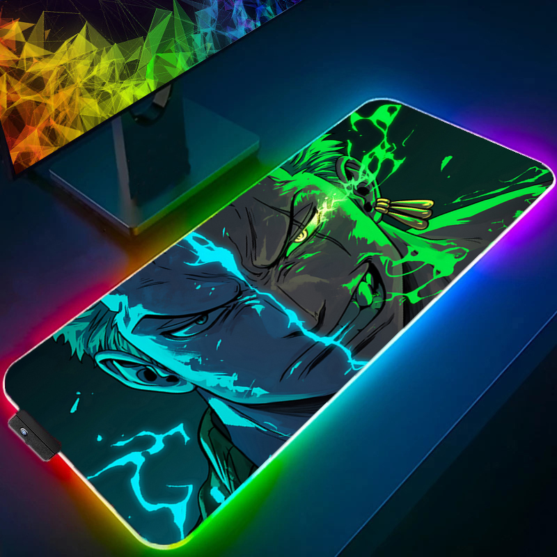 Pc Gaming Used - EEN STUK Zoro Muismat RGB Gaming