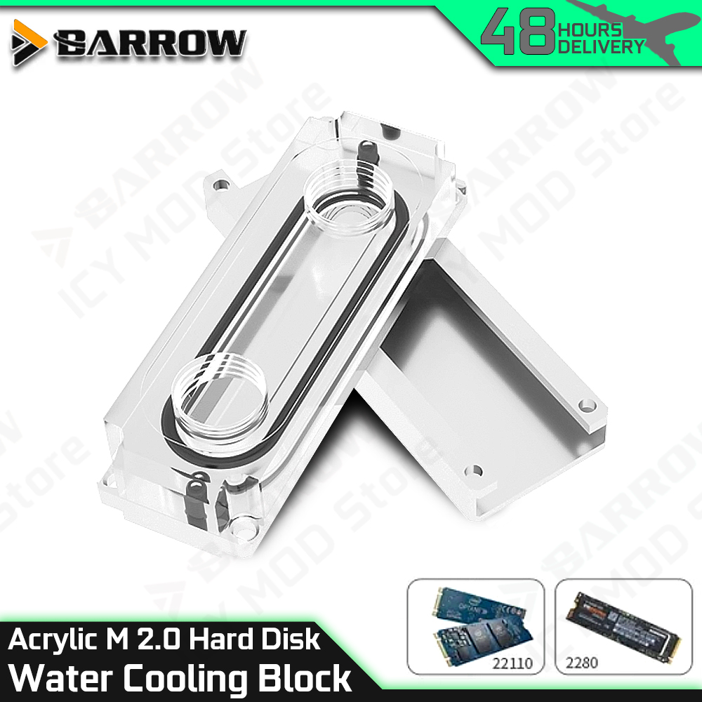 Pc Gaming Water Cooling - Barrow M2 Solid State Disk Waterkoeler