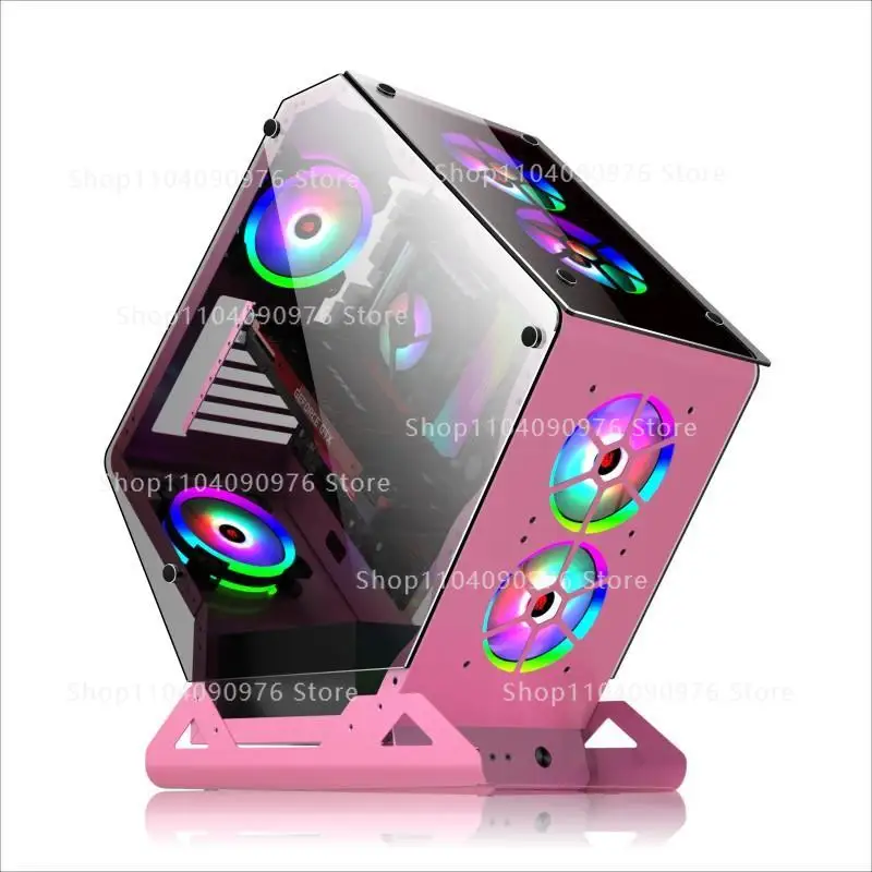 Pc Gaming Water Cooling - Gaming ATX PC-kast Open Frame Gehard