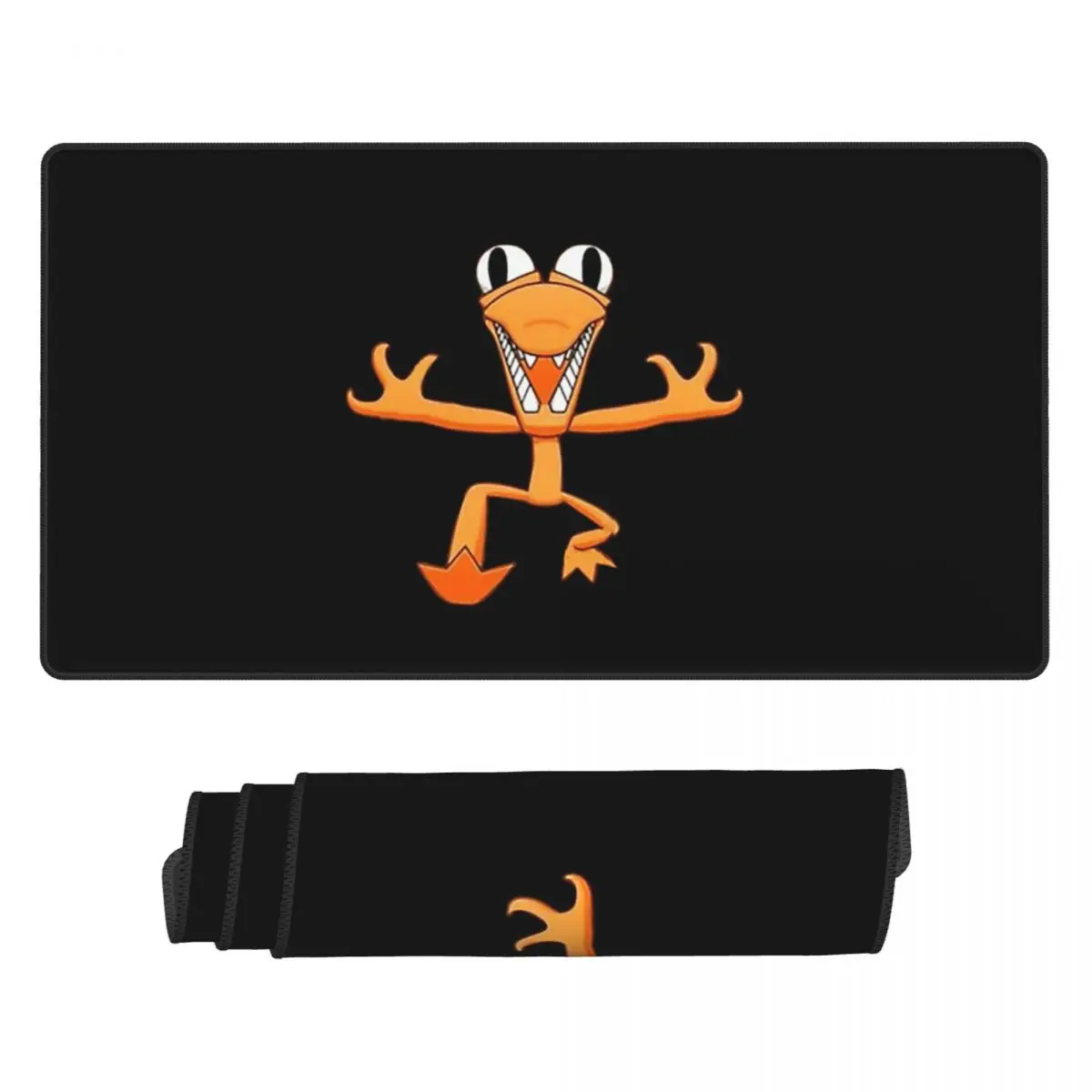 Pc Gaming Orange - Grote muismat Oranje Regenboog Vriend Gamer
