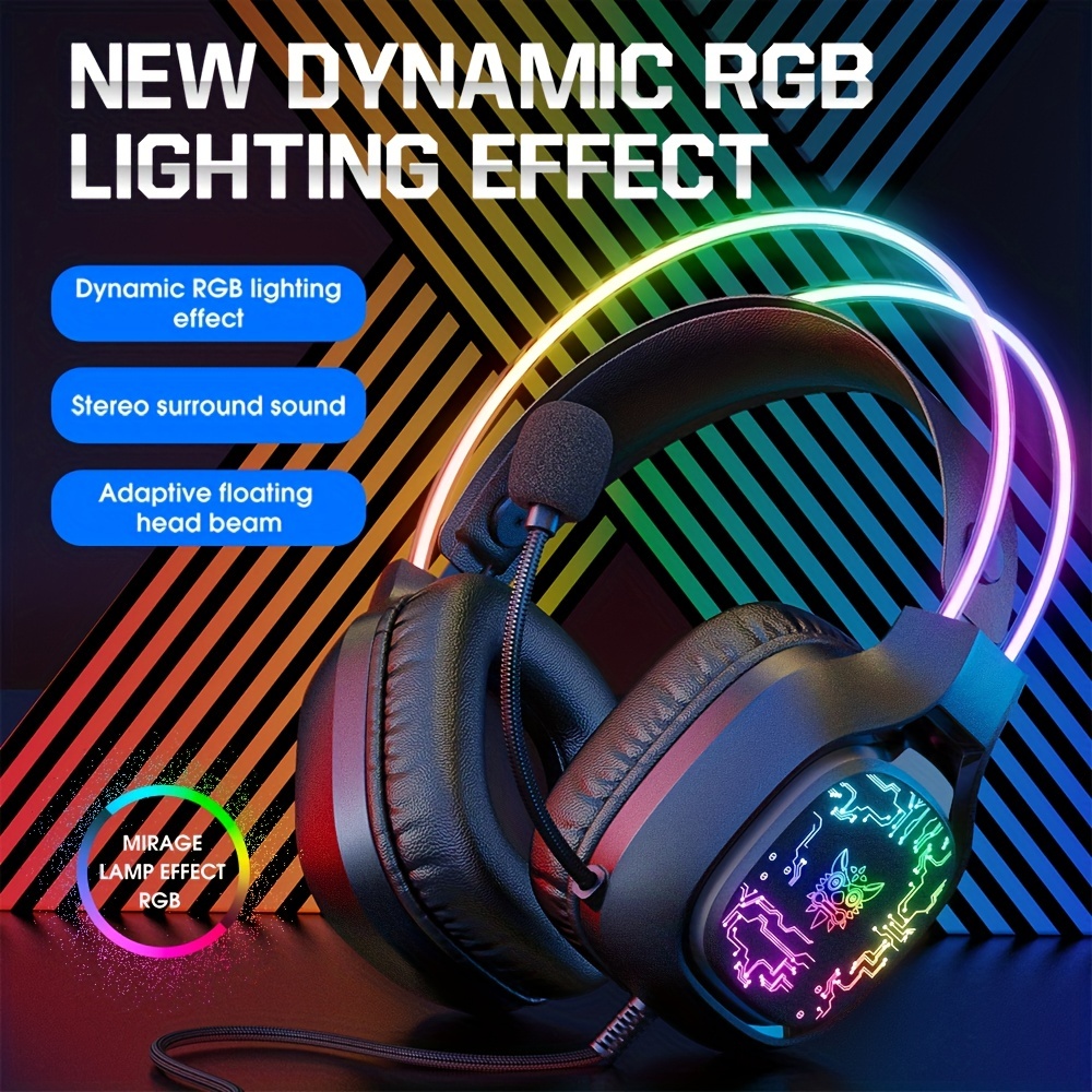 Pc Gaming Earbuds - Onikuma X22 Gaming Headset Rgb Dynamische