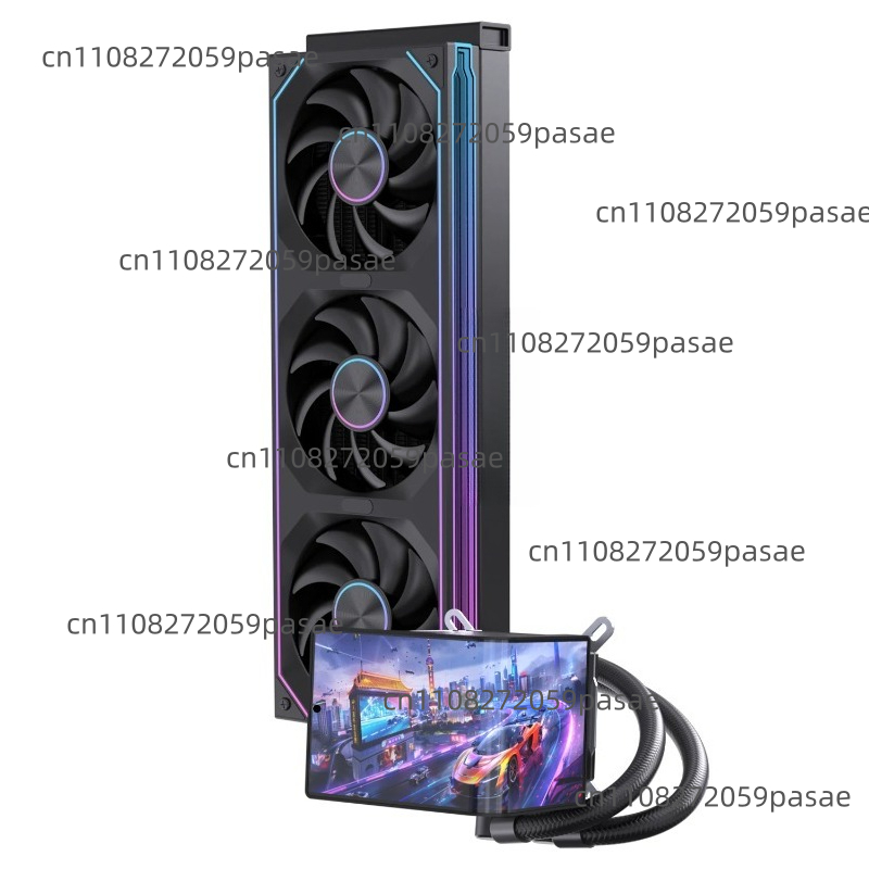 Pc Gaming Water Cooling - 360mm vloeistofgekoelde pc-behuizing met brilvrije 3D