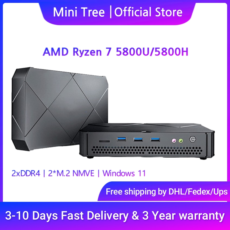 Pc Gaming Amd Ryzen 5 - AMD Radeon Graphics 8 Core Mini