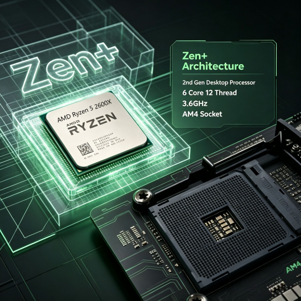 Pc Gaming Amd Ryzen 5 - AM4 Platform Upgrade CPU AMD Ryzen