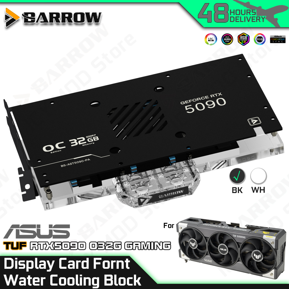 Pc Gaming Rtx - Barrow Display Card Waterkoeling Blok voor