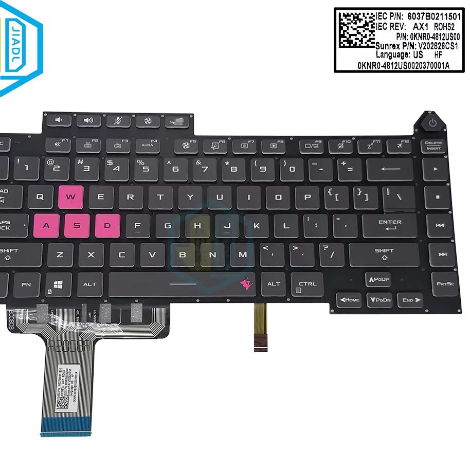 Pc Gaming Asus Rog - Ons Engels La Latin Rgb Verlicht