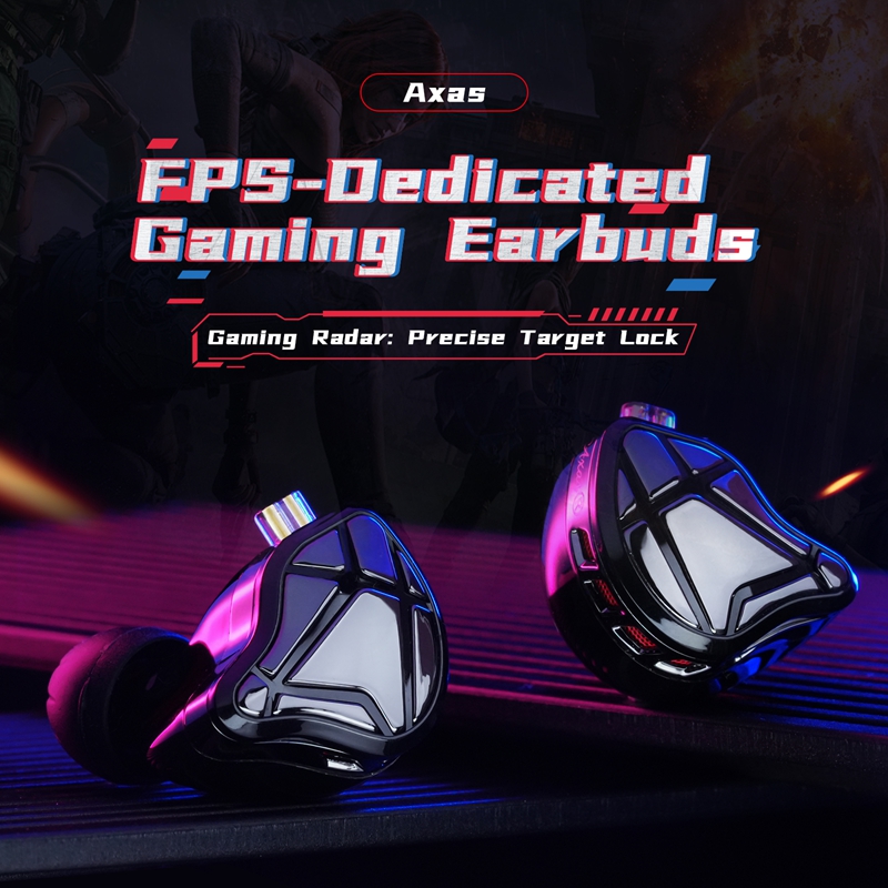 KZ Axas FPS-geschikte In-Ear G - Pc Gaming Earbuds recensie en prijs
