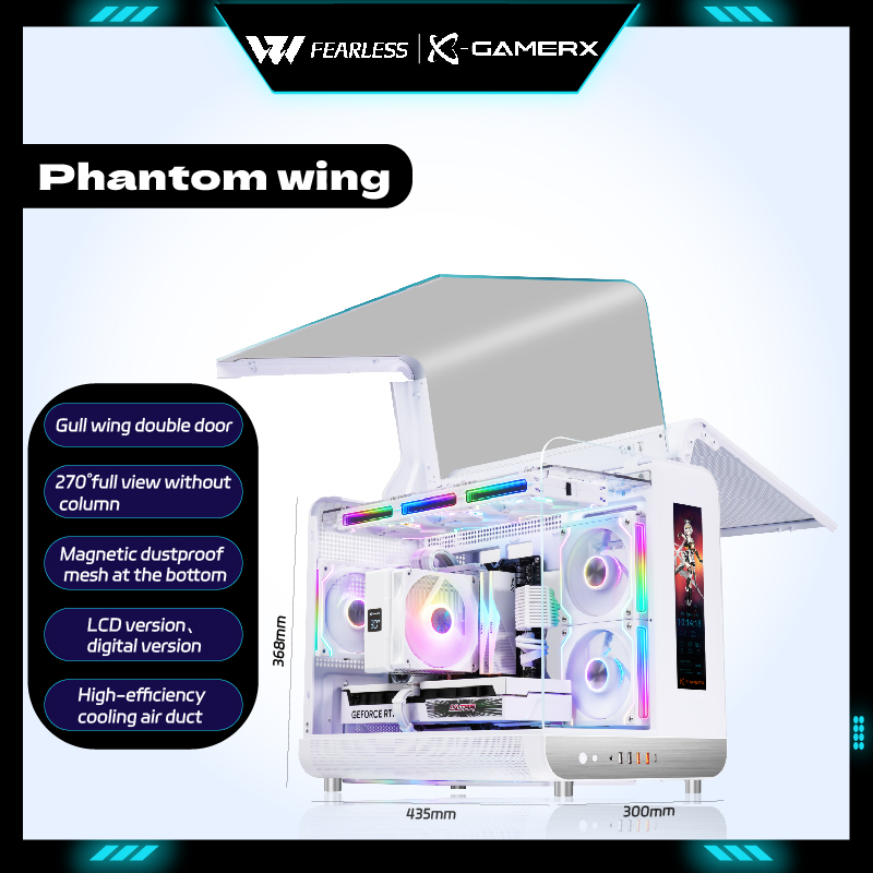 PowerTrain X-GAMERX Phantom Wi - Pc Gaming Water Cooling recensie en prijs