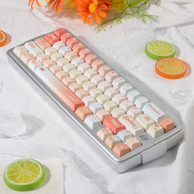 Oranje Zee Thema Keycaps Set A - Pc Gaming Orange recensie en prijs