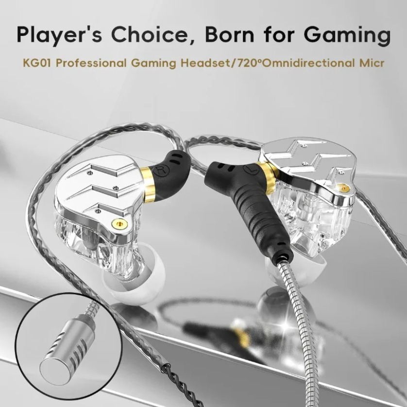 Oordopjes met microfoon Bedraa - Pc Gaming Earbuds recensie en prijs