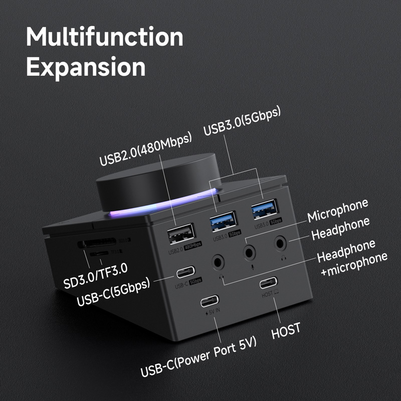 Hagibis Knop USB C Hub Met Sne - Usb Hub Gaming recensie en prijs