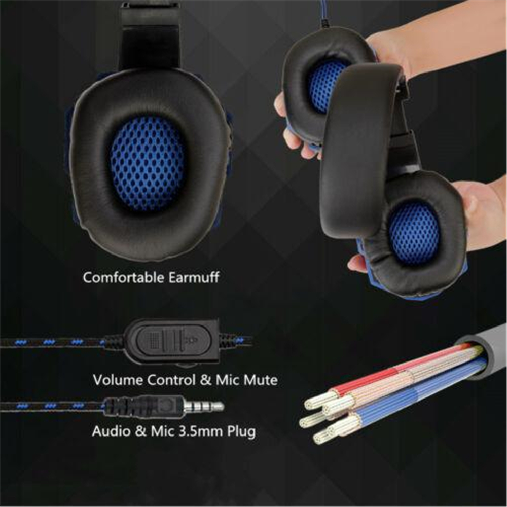 Bedrade gaming-hoofdtelefoon v - Pc Gaming Earbuds recensie en prijs