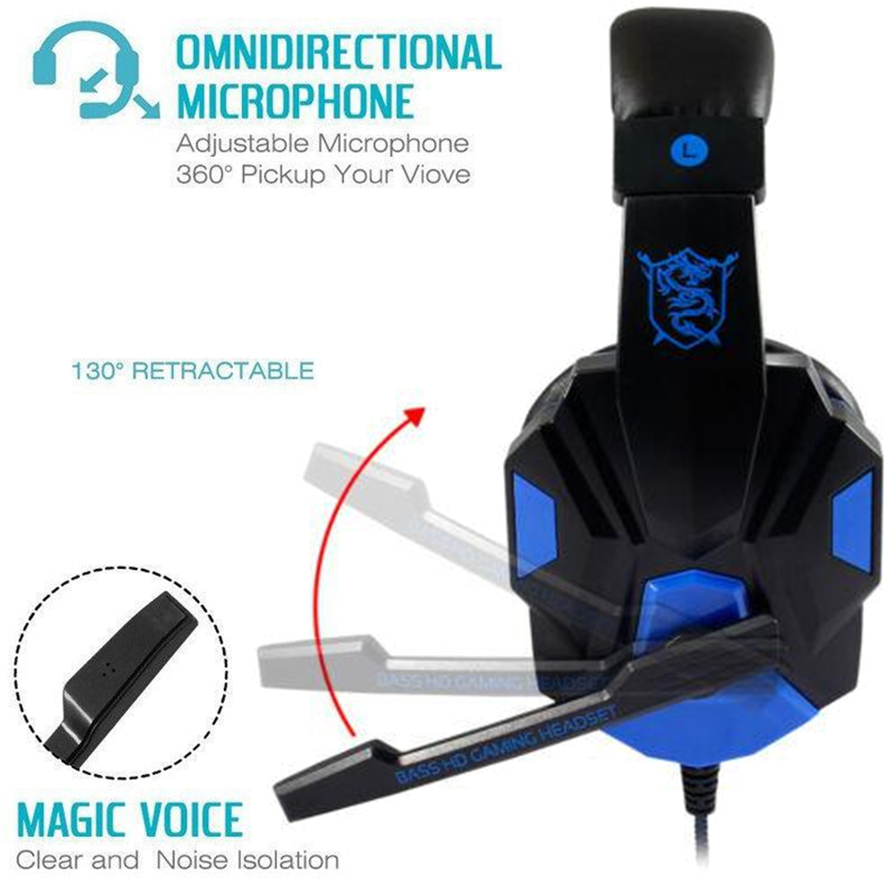 Bedrade gaming-hoofdtelefoon v - Pc Gaming Earbuds recensie en prijs