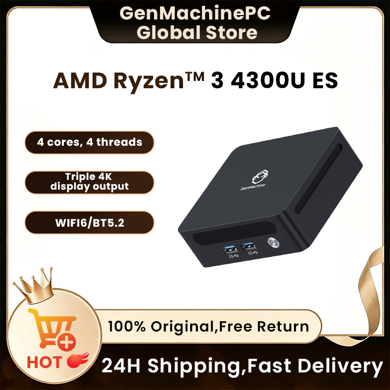 Genmachine AMD Ryzen 3 4300U E - Pc Gaming Ryzen recensie en prijs