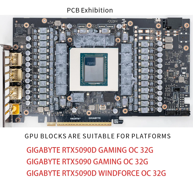 Bykski N-GV5090DWF-X GPU Blok  - Pc Gaming Water Cooling recensie en prijs