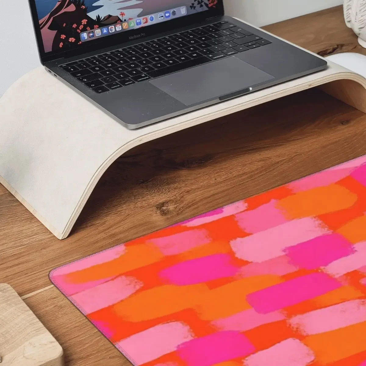 Abstract, roze en oranje, pens - Pc Gaming Orange recensie en prijs