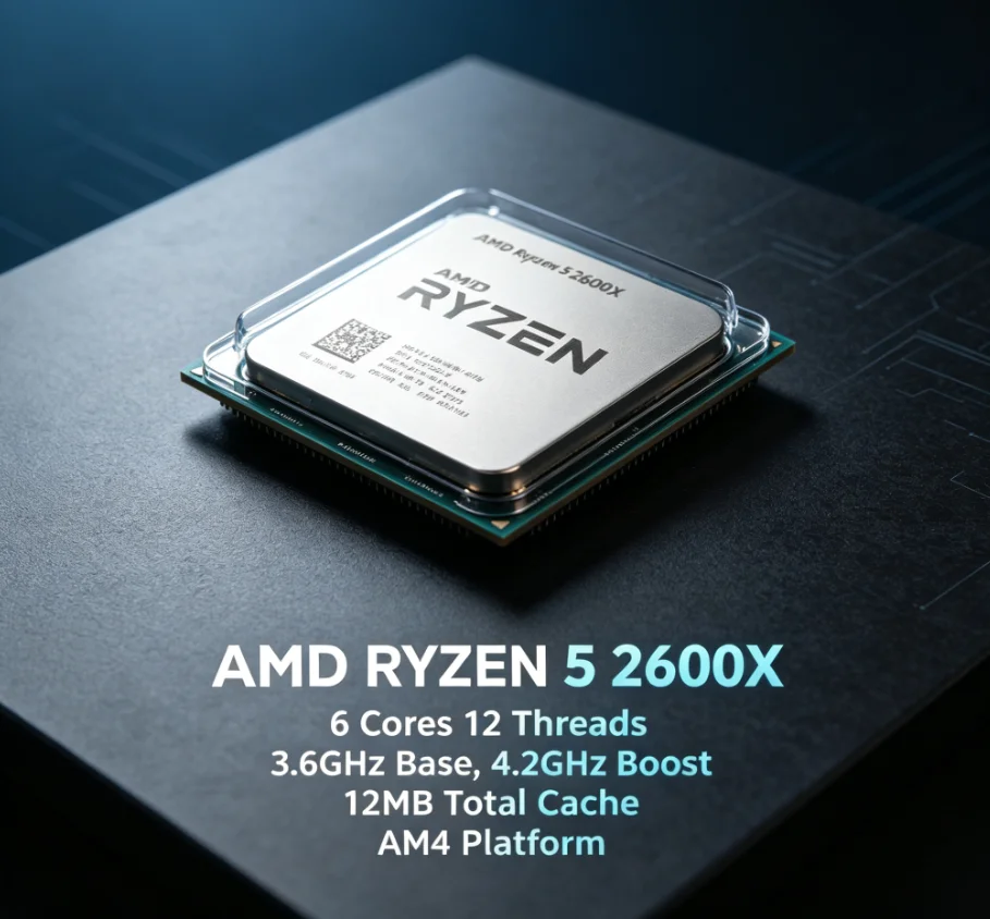 AMD R5 2600X 12nm Unboxed Proc - Pc Gaming Amd Ryzen 5 recensie en prijs