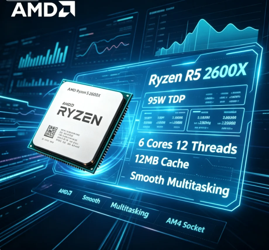 AMD R5 2600X 12nm Unboxed Proc - Pc Gaming Amd Ryzen 5 recensie en prijs