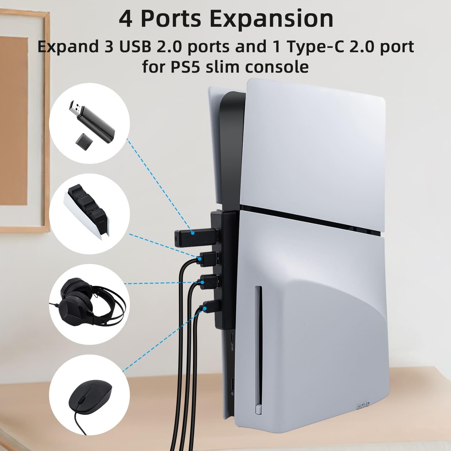 4 Poorten Usb Hub Voor Ps5 Sla - Usb Hub Gaming recensie en prijs
