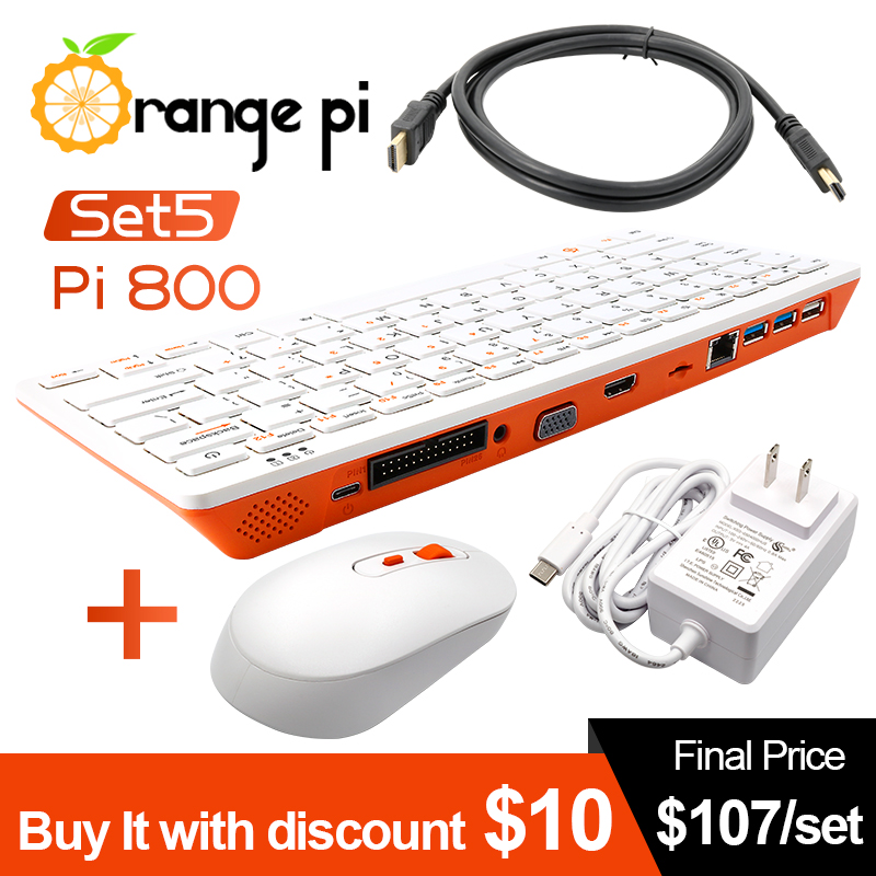 Oranje Pi 800 + 5V4A Type-C Vo - Pc Gaming Orange recensie en prijs