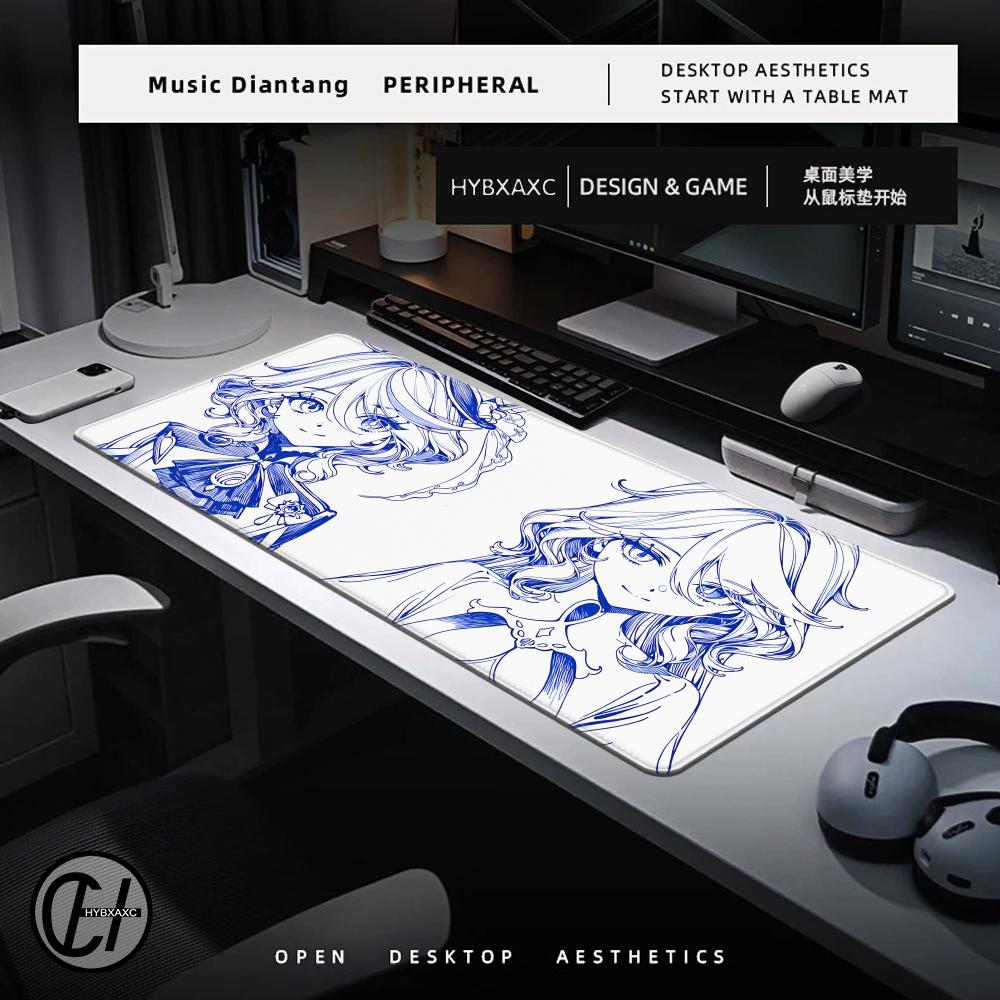 Lijntekening Genshin Impact Fu - Pc Gaming Drawing recensie en prijs