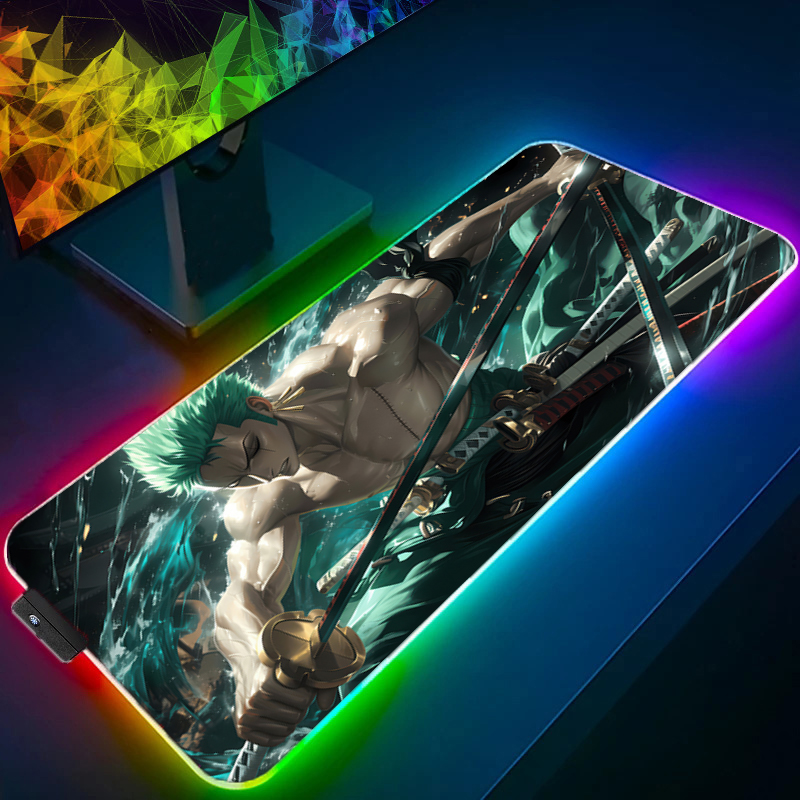 EEN STUK Zoro Muismat RGB Gami - Pc Gaming Used recensie en prijs
