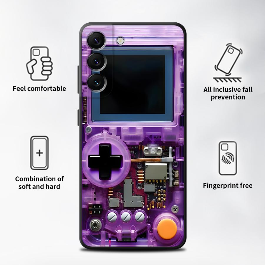 Paarse gaming console telefoon - Pc Gaming Usa recensie en prijs