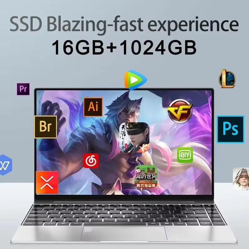 15,6 inch Intel N95 draagbare  - Pc Gaming Laptop recensie en prijs