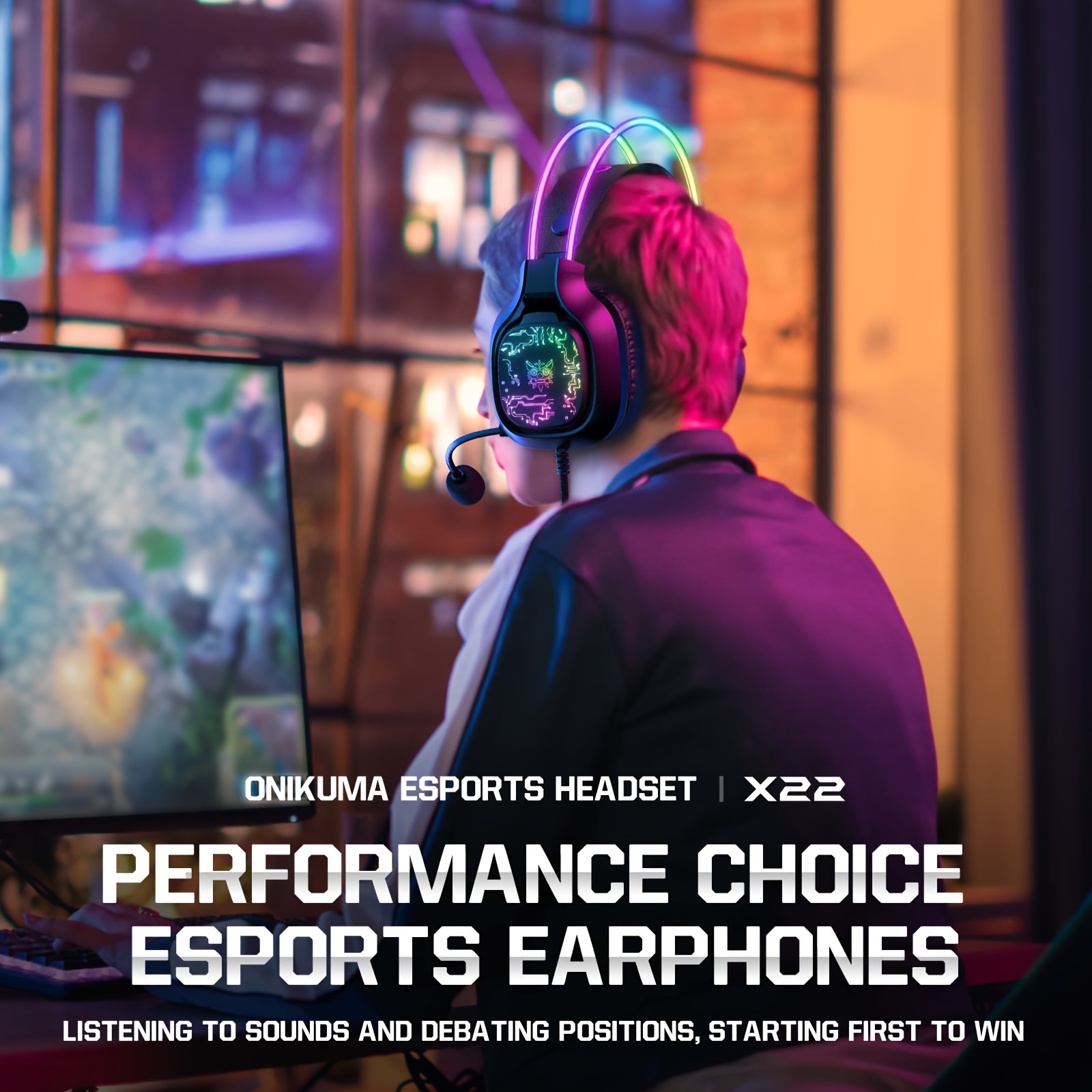 Onikuma X22 Gaming Headset Rgb - Pc Gaming Earbuds recensie en prijs