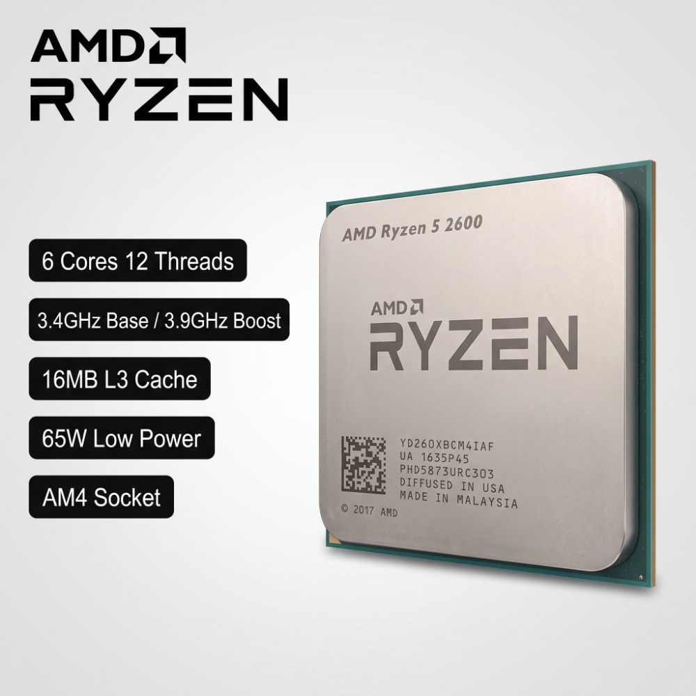 AMD Ryzen 5 2600 Processor 3,4 - Pc Gaming Amd Ryzen 5 recensie en prijs