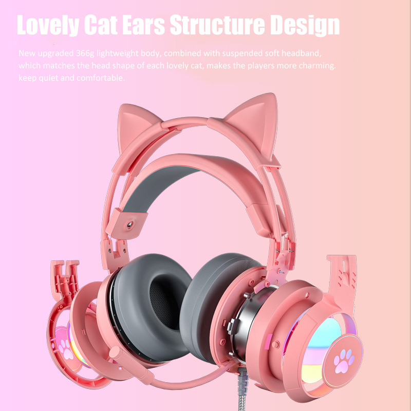 Schattige Cat Ear Gaming Kopte - Pc Gaming Earbuds recensie en prijs