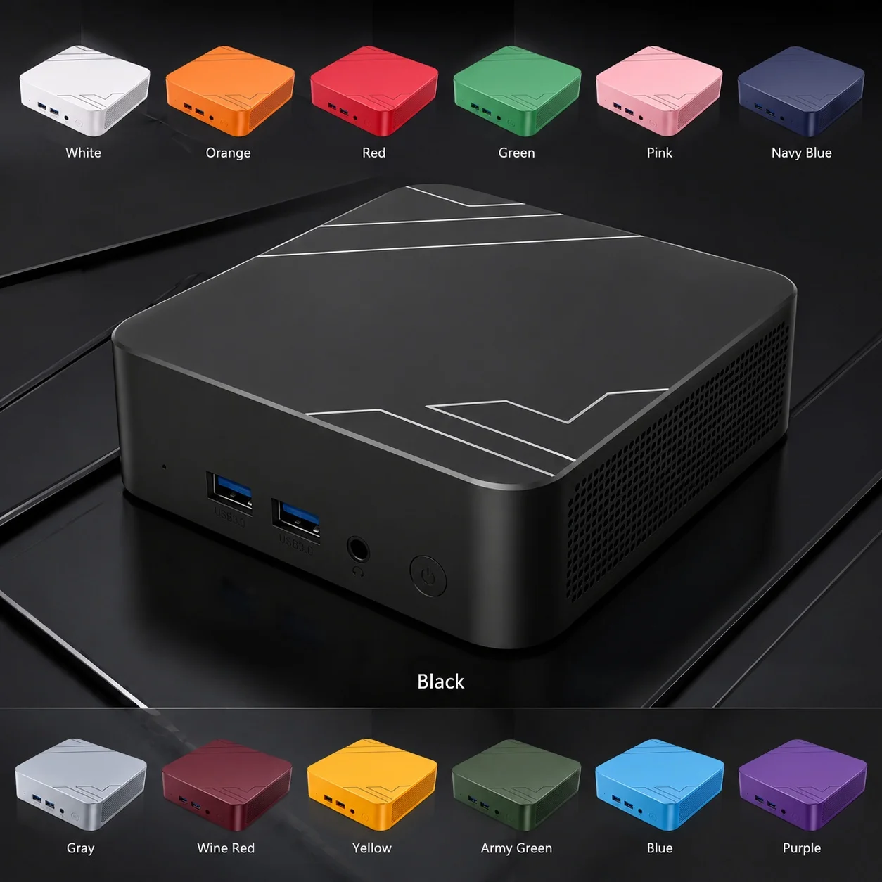 Oranje Mini PC Intel N150 Win1 - Pc Gaming Orange recensie en prijs
