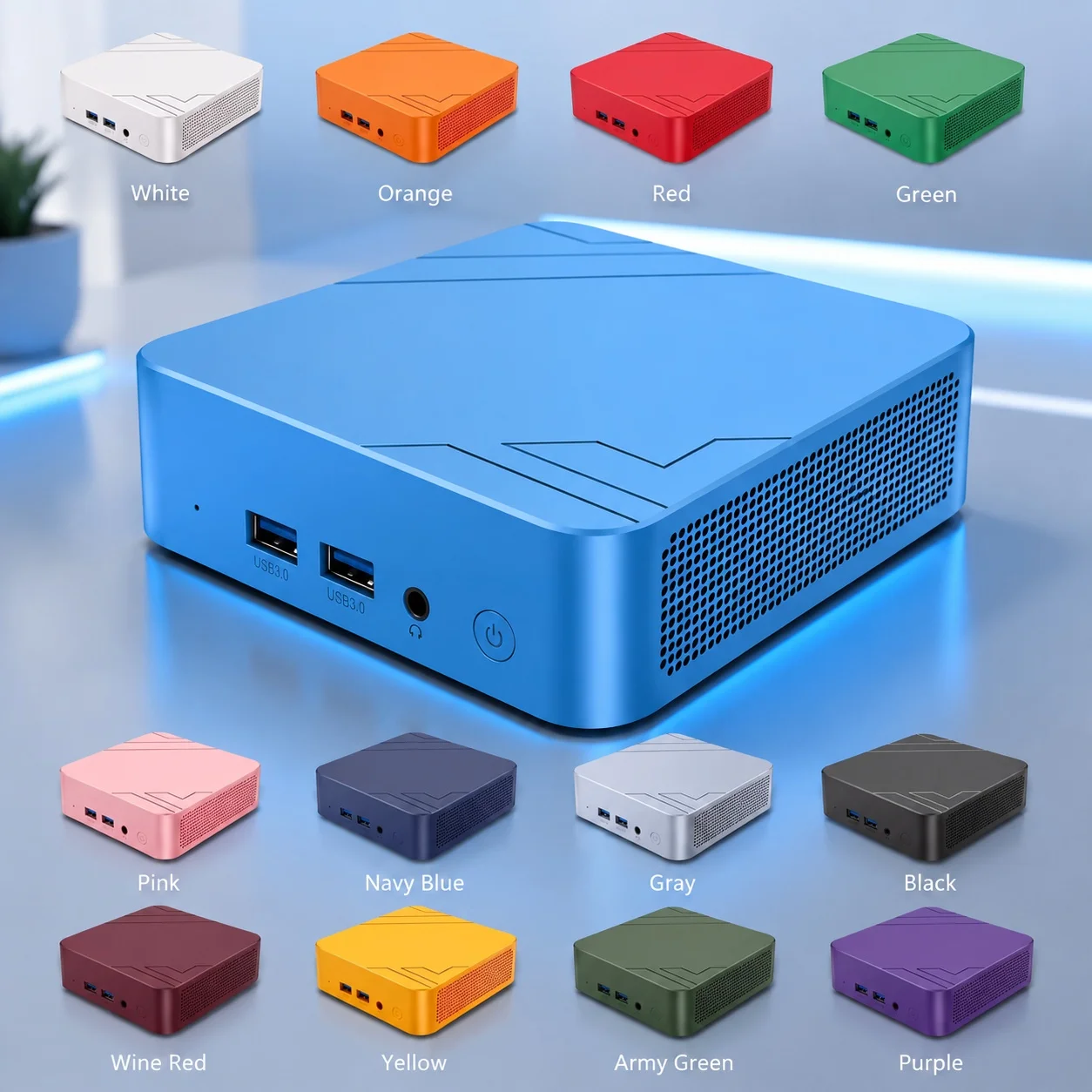 Oranje Mini PC Intel N150 Win1 - Pc Gaming Orange recensie en prijs