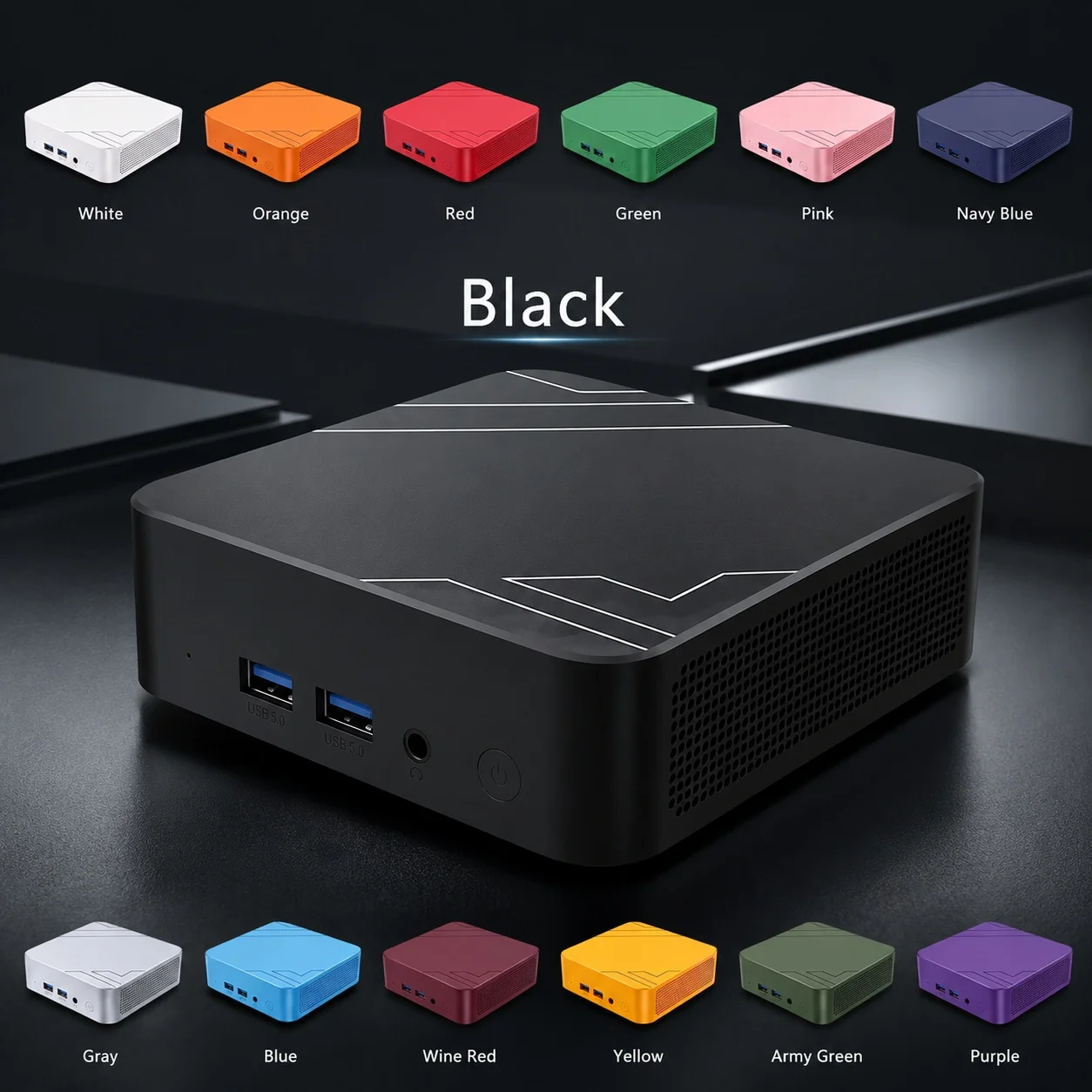 Oranje Mini PC Intel N150 Win1 - Pc Gaming Orange recensie en prijs