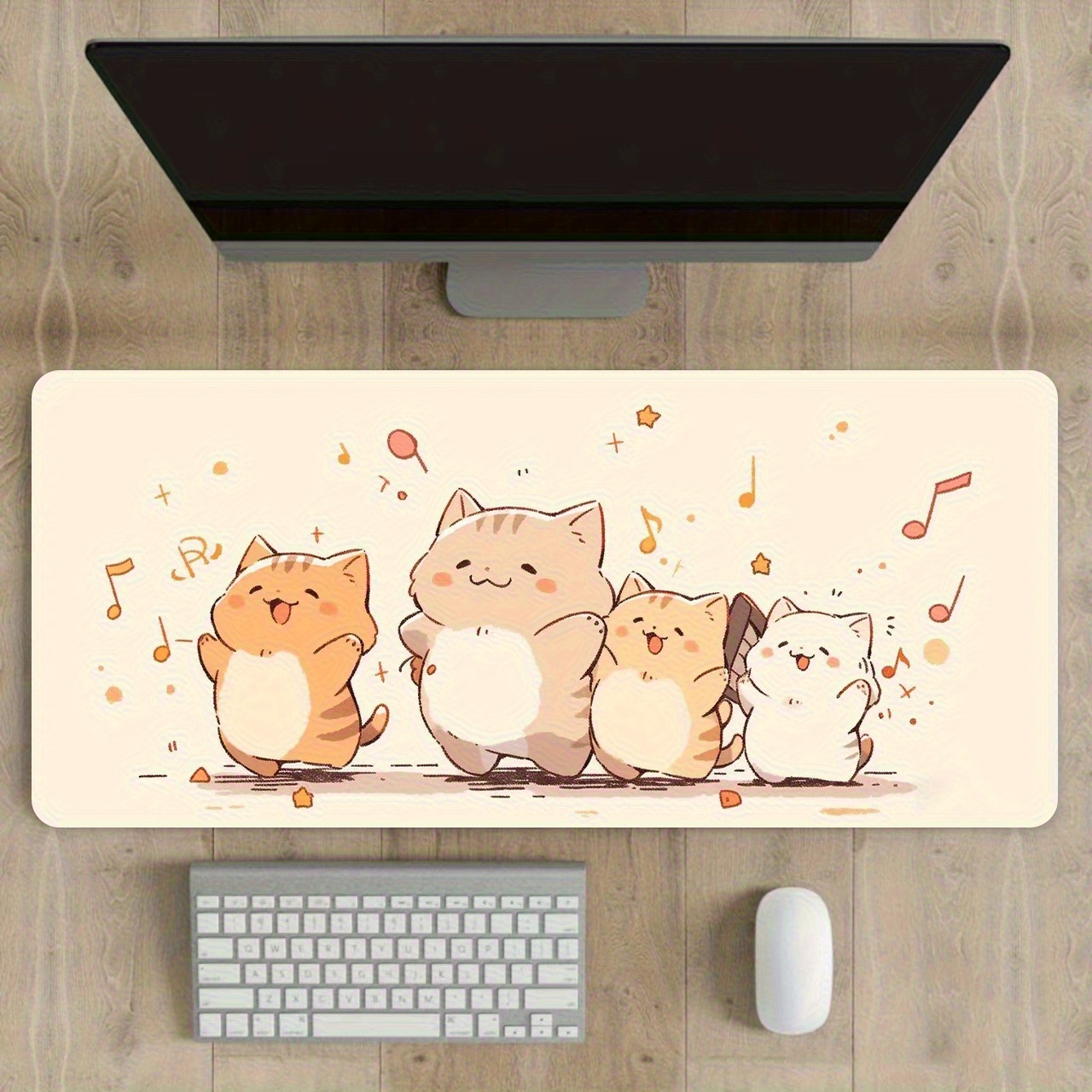 Grote oranje kattenmuismat, an - Pc Gaming Orange recensie en prijs