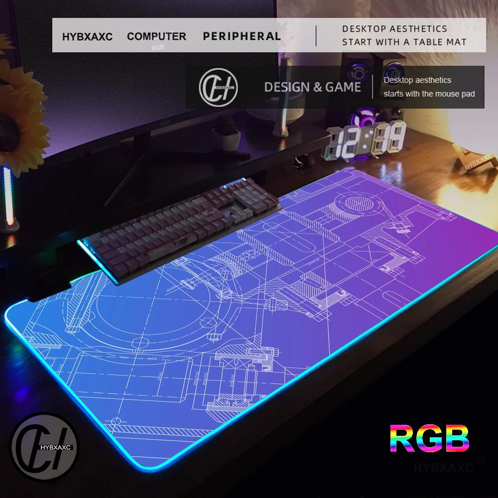 Mechanische tekening RGB muism - Pc Gaming Drawing recensie en prijs