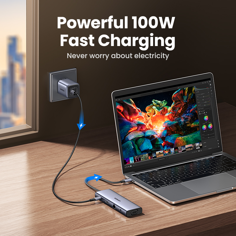 UGREEN USB HUB Type-C naar 4K  - Usb Hub Gaming recensie en prijs