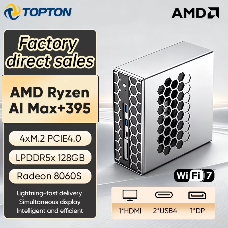 Topton Gaming AI Mini PC AMD R - Pc Gaming Ryzen recensie en prijs