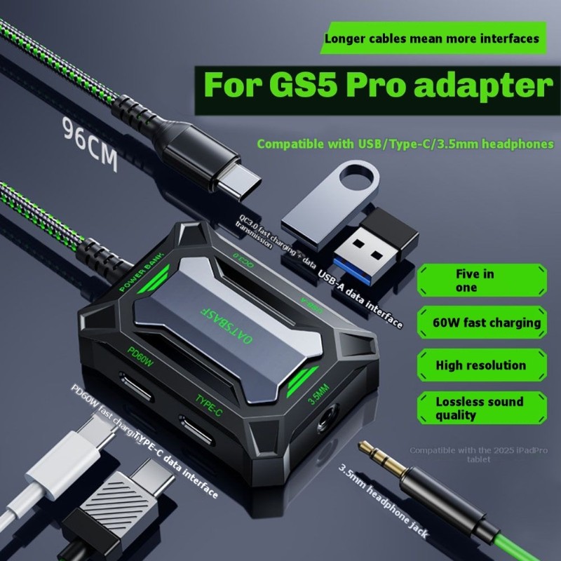 OATSBASF voor Type-C-apparaat  - Usb Hub Gaming recensie en prijs