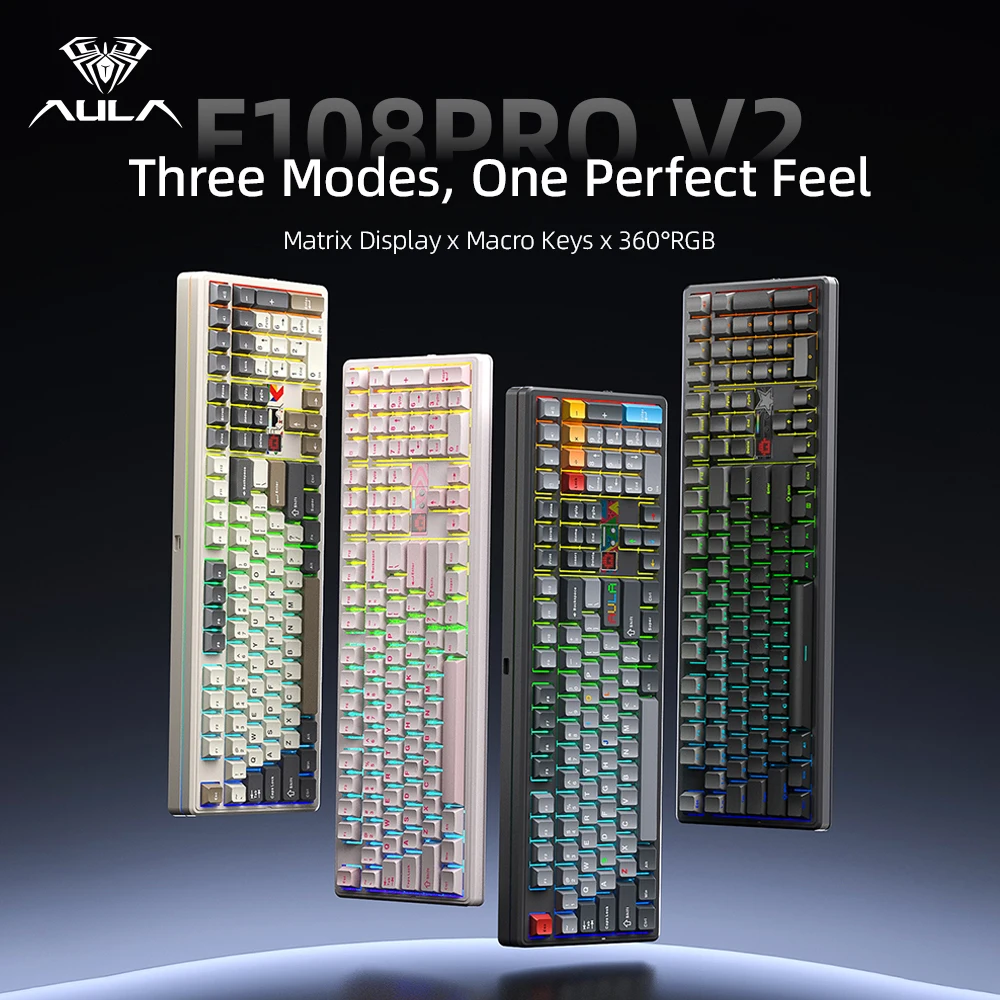 AULA F108 Pro V2 Mechanisch To - Pc Gaming Uk recensie en prijs