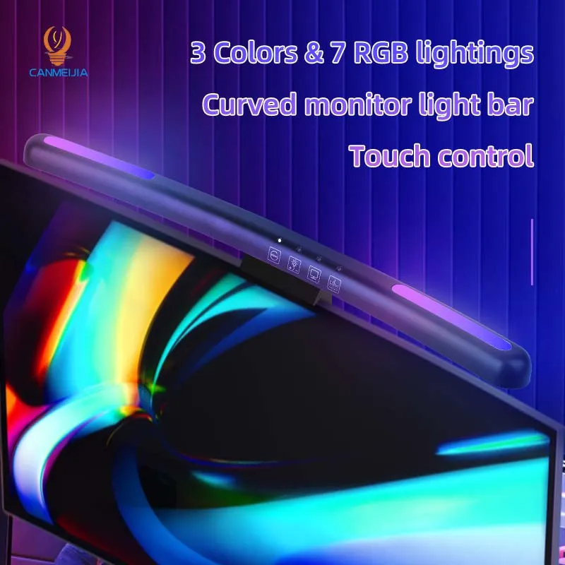 Gebogen Led Monitor Lichtbalk  - Pc Gaming Used recensie en prijs