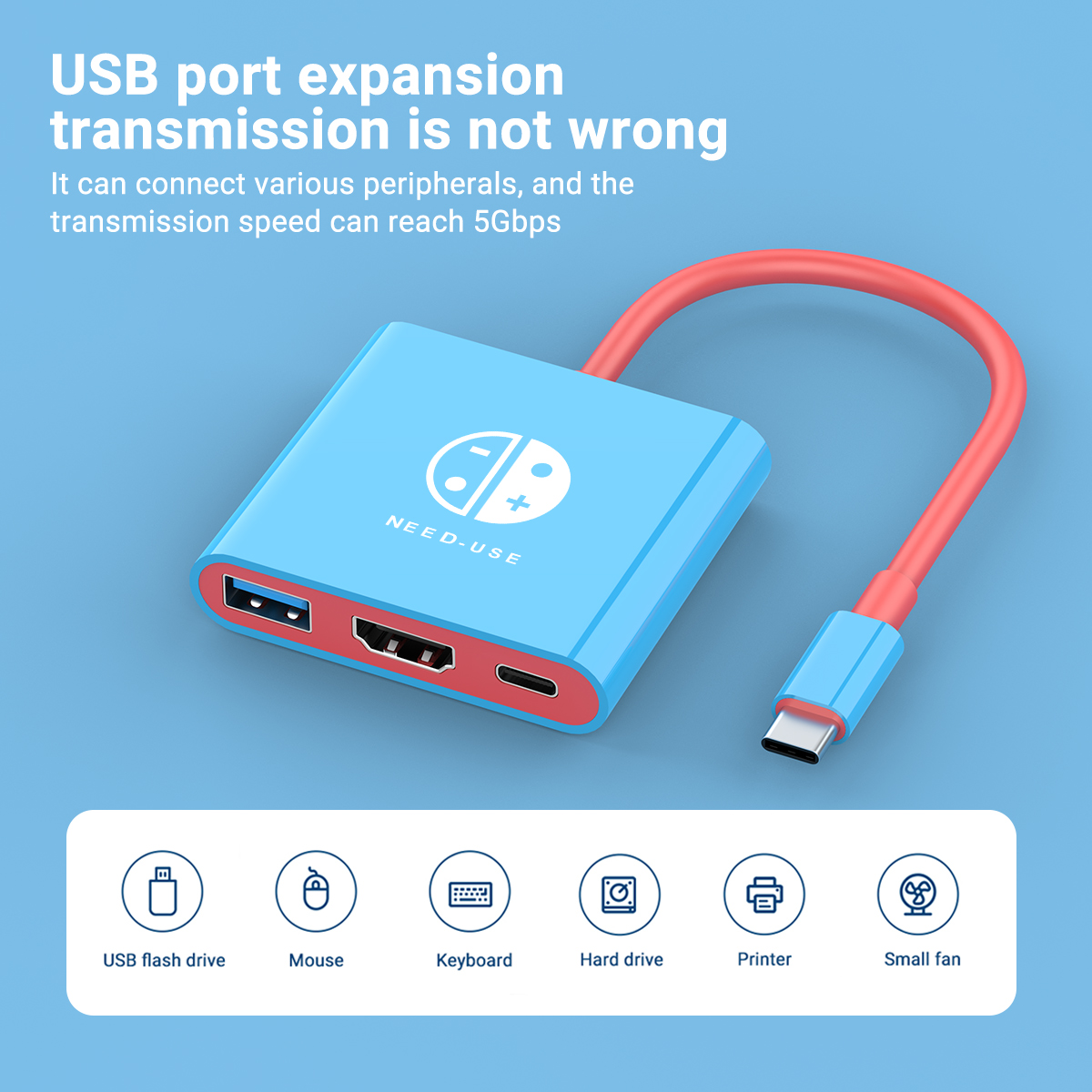 Draagbaar 3-in-1 gamedockingst - Usb Hub Gaming recensie en prijs